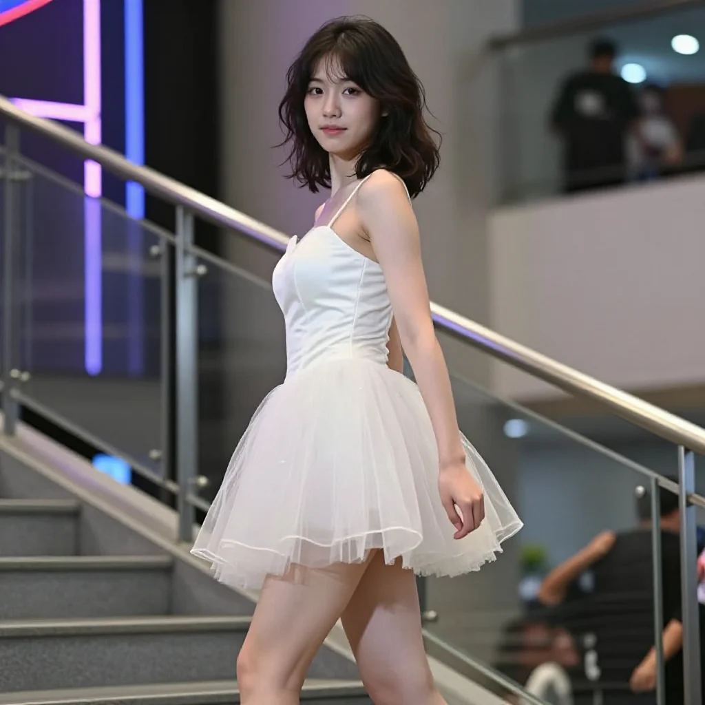 今日份白裙少女主题图片 0158，杰作，最佳画质，极致细节，照片级写实 , 高还原角色摄影风格