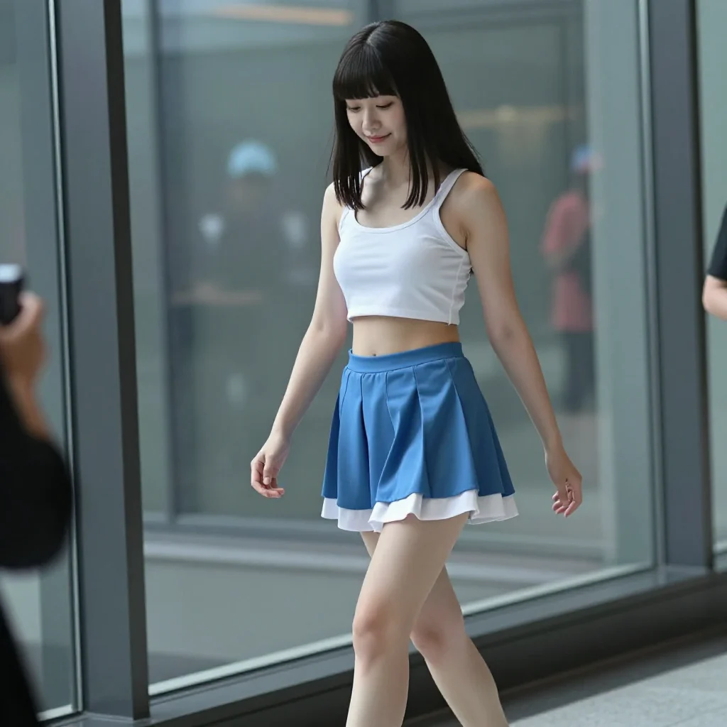 今日份校园少女感主題圖片 0182，杰作，最佳画质，极致细节，照片级写实 , 高细节服装展示风格