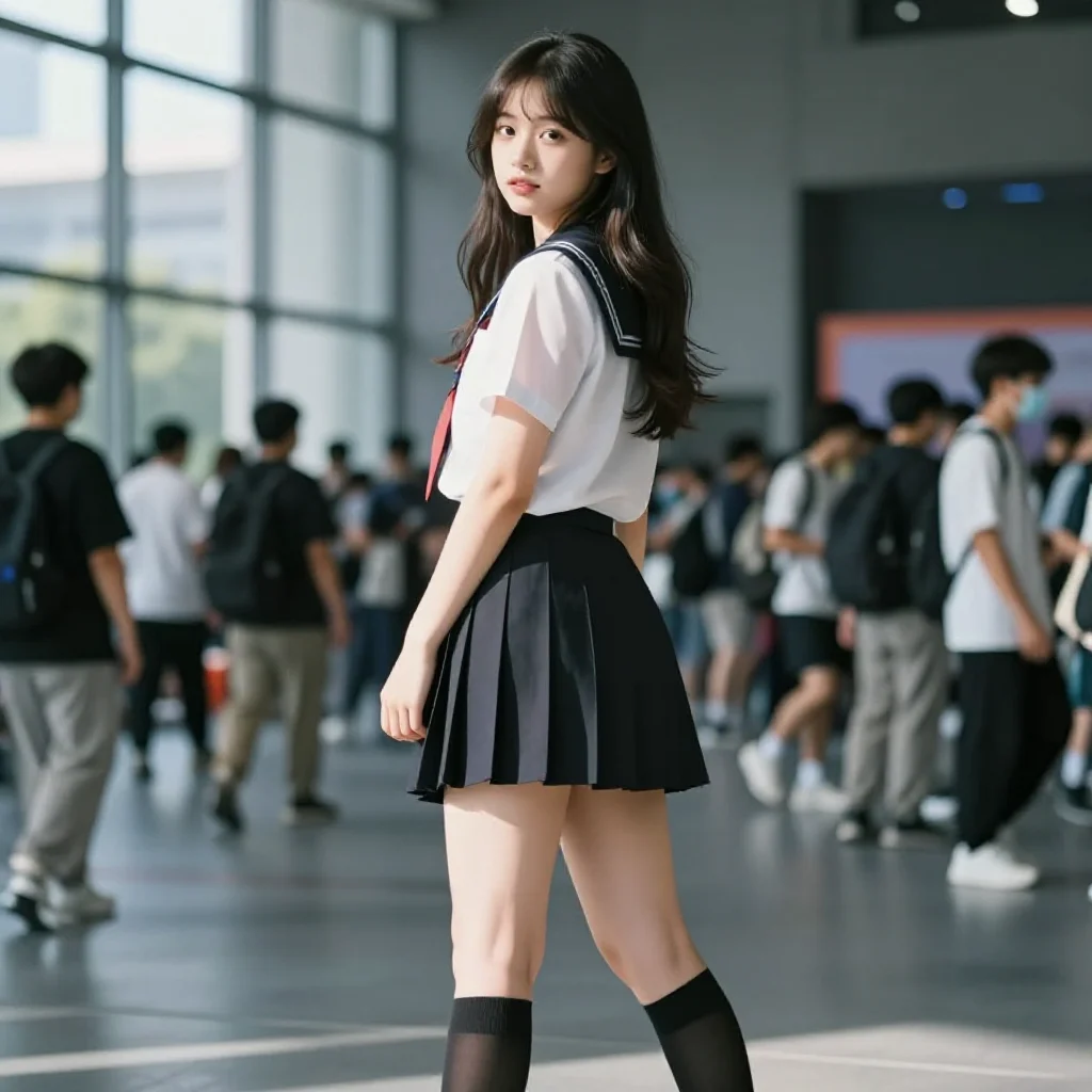 咖啡馆里的少女时光主題圖片 0220，杰作，最佳画质，极致细节，照片级写实 , 动漫展抓拍风格