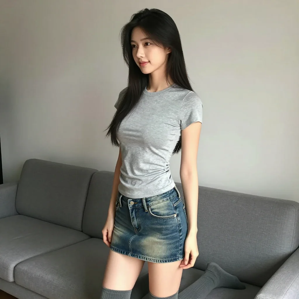 今日份清纯少女感主題圖片 0246，杰作，最佳画质，极致细节，照片级写实 , 慵懒午后生活风