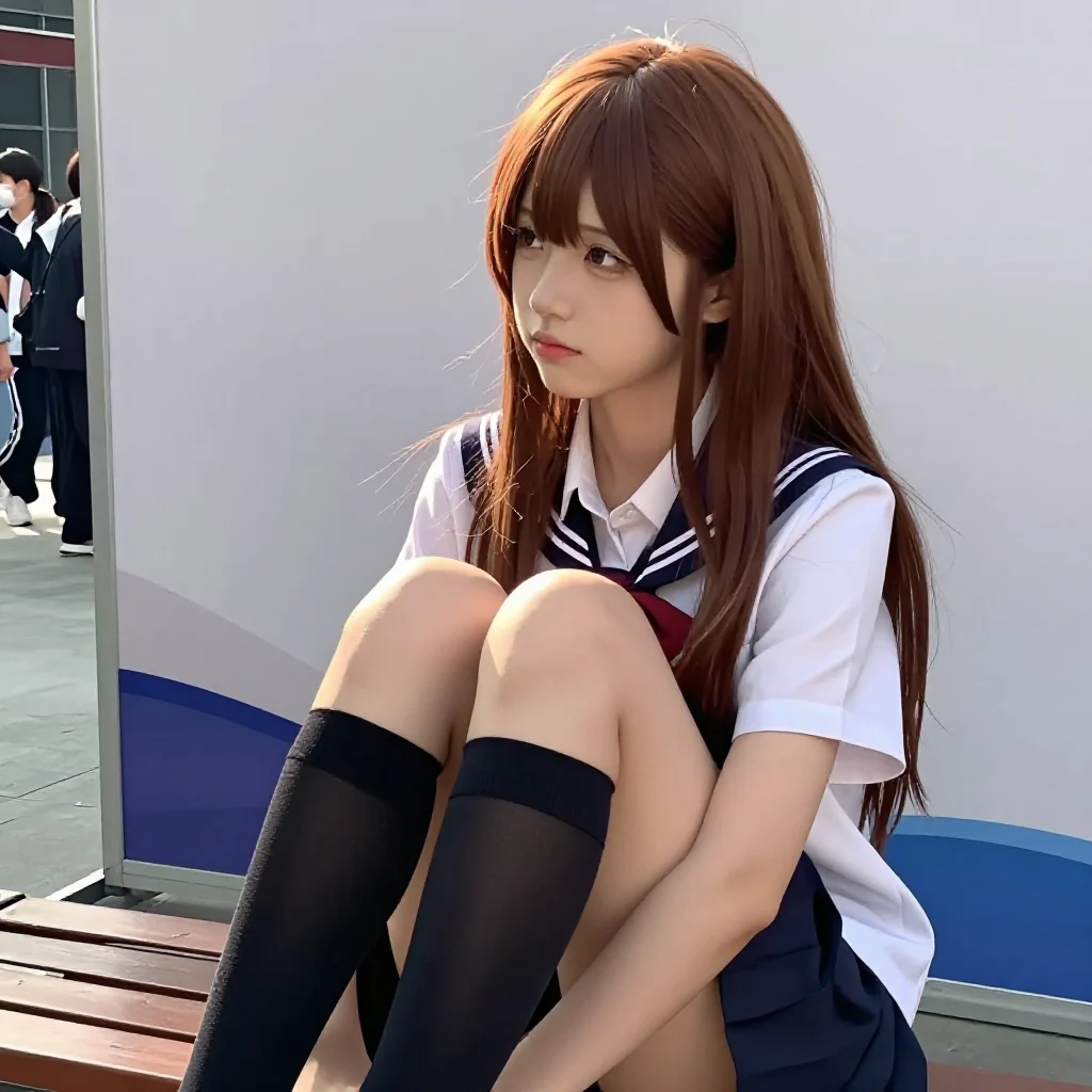 今日份校服少女主题图片 0336，杰作，最佳画质，极致细节，照片级写实 , 清新角色私摄风格