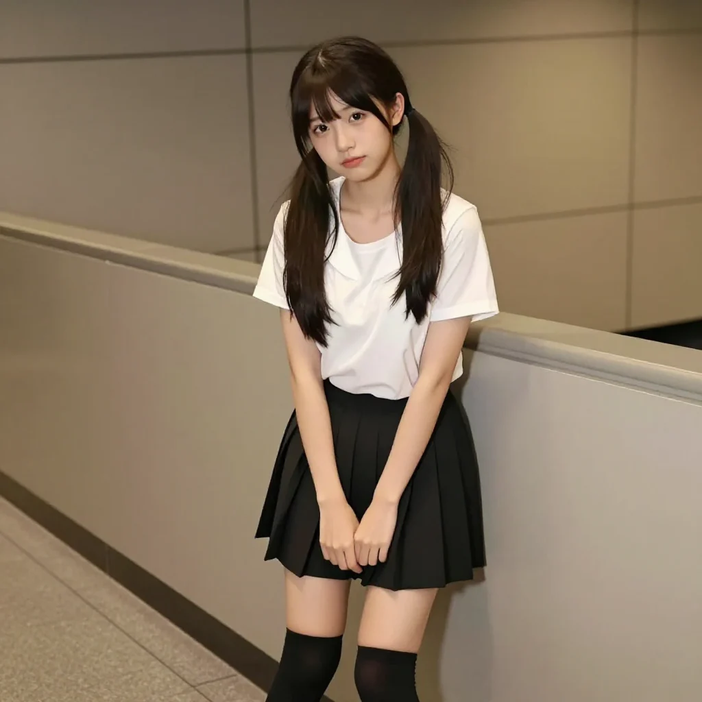 夜色下的少女时光主题图片 0346，杰作，最佳画质，极致细节，照片级写实 , 轻私房写真风格