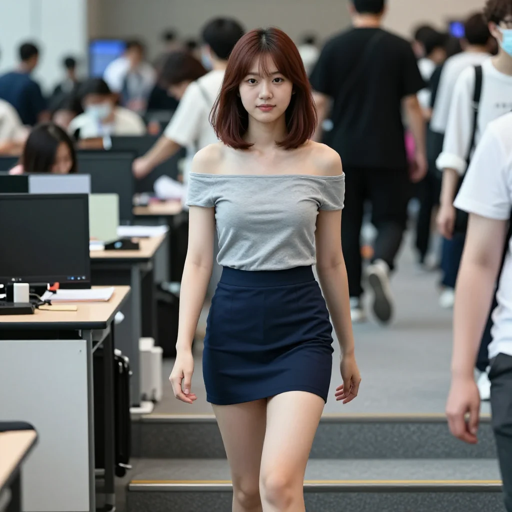 今日份职场少女写真主题图片 0358，杰作，最佳画质，极致细节，照片级写实 , 漫展现场纪实摄影风格