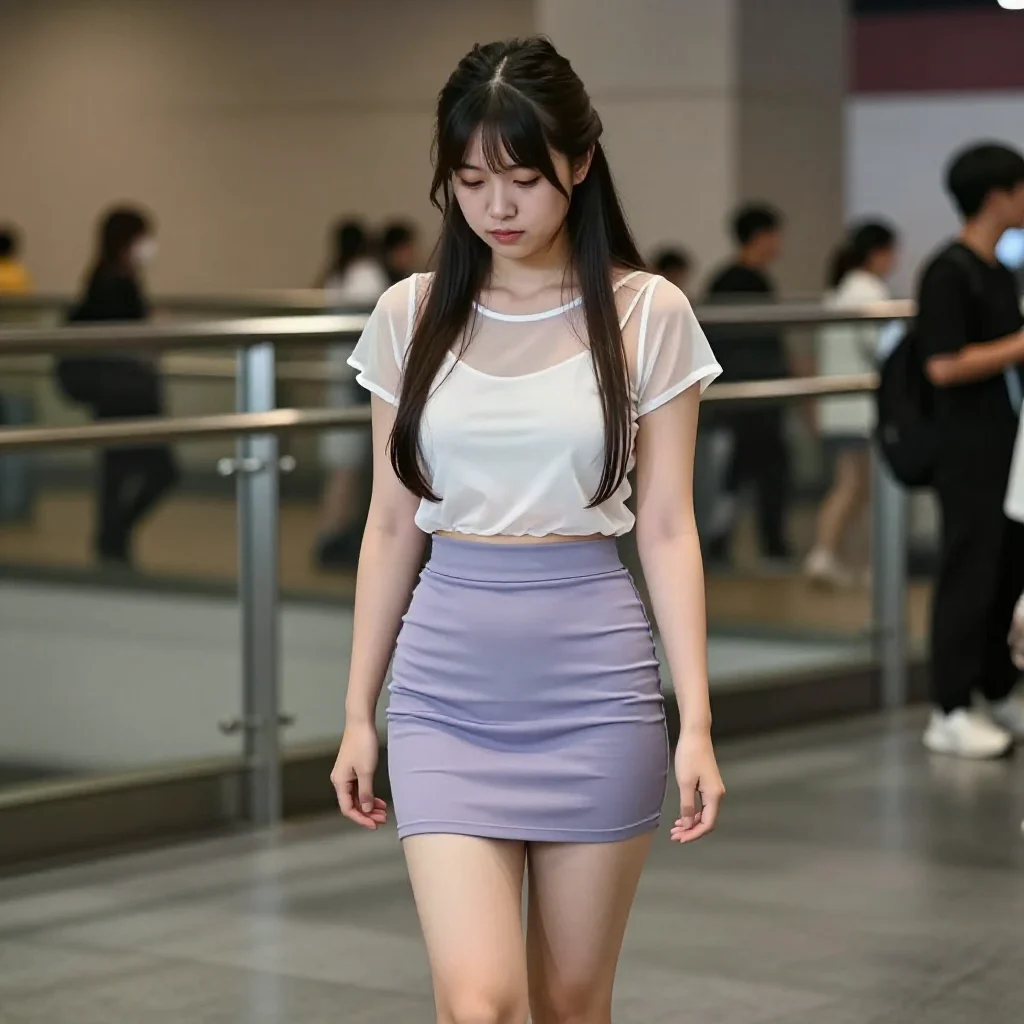 今日份清纯少女感主题图片 0370，杰作，最佳画质，极致细节，照片级写实 , 动漫展抓拍风格