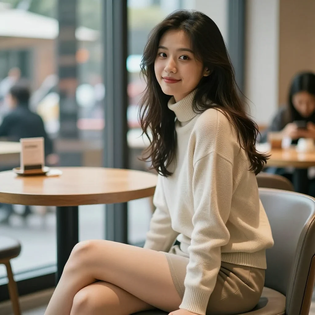 今日份温柔少女感主题图片 0398，杰作，最佳画质，极致细节，照片级写实 , 优雅私房写真风