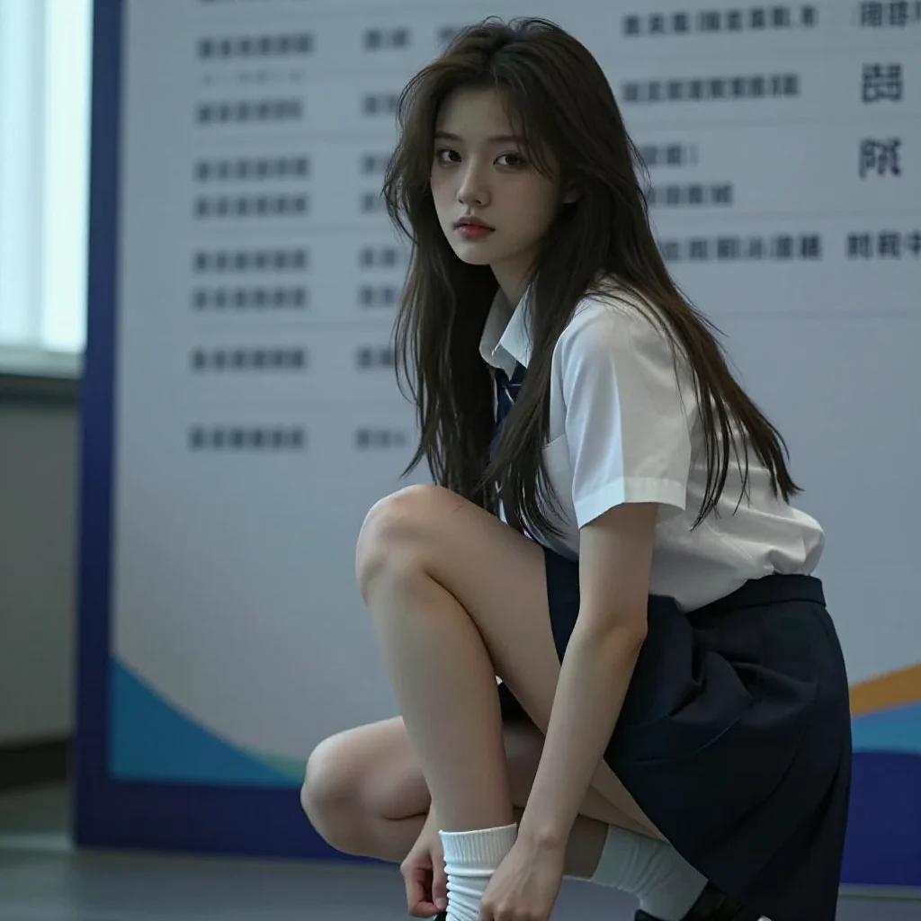 今日份校园风写真主题图片 0418，杰作，最佳画质，极致细节，照片级写实 , 电影感角色摄影风格