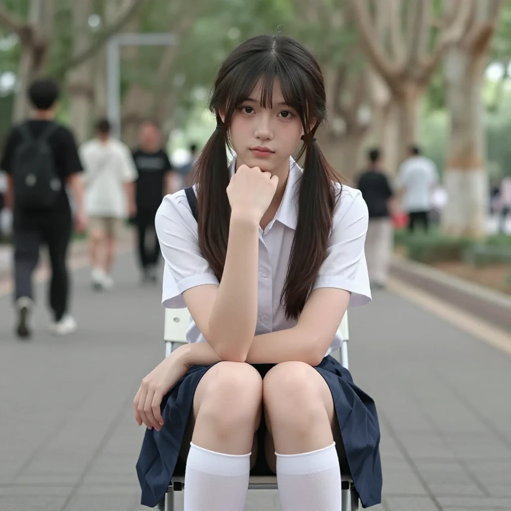 今日份校园写真主题图片 0451，杰作，最佳画质，极致细节，照片级写实 , 漫展现场纪实摄影风格