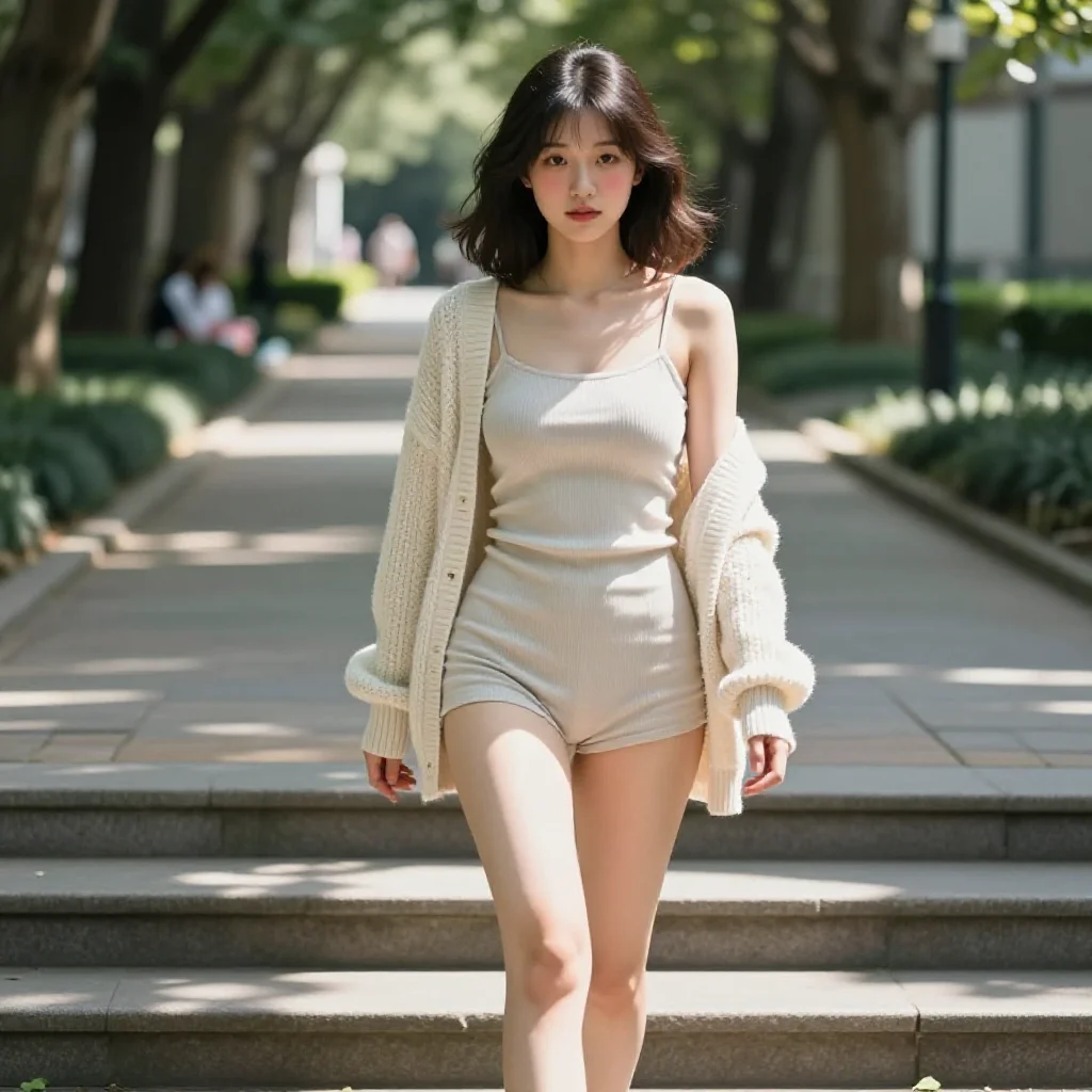 今日份校园风少女感主题图片 0507，杰作，最佳画质，极致细节，照片级写实 , 二次元角色写真风格