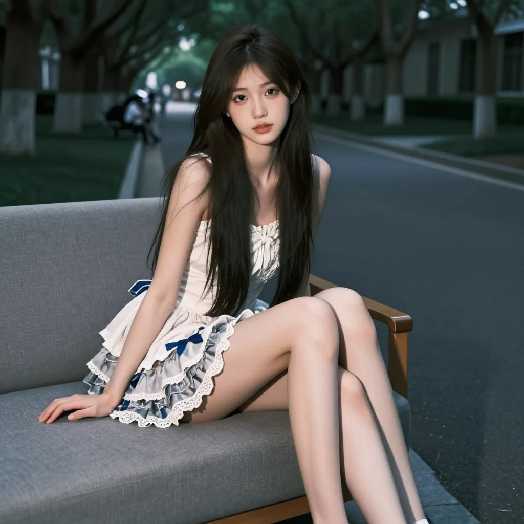 林荫道的温柔午后主题图片 0548，杰作，最佳画质，极致细节，照片级写实 , 轻胶片漫展摄影风格