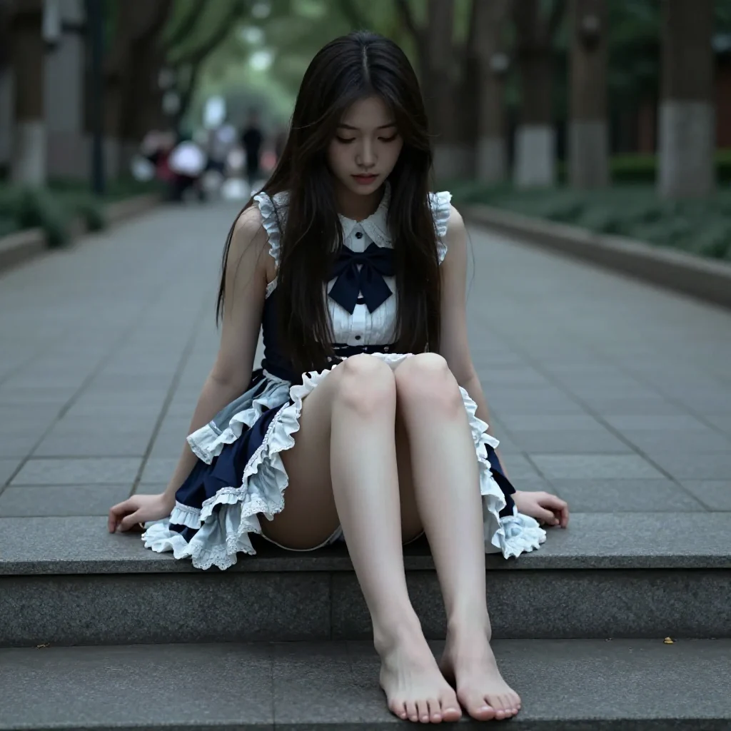 林荫道的温柔午后主题图片 0549，杰作，最佳画质，极致细节，照片级写实 , 轻胶片漫展摄影风格