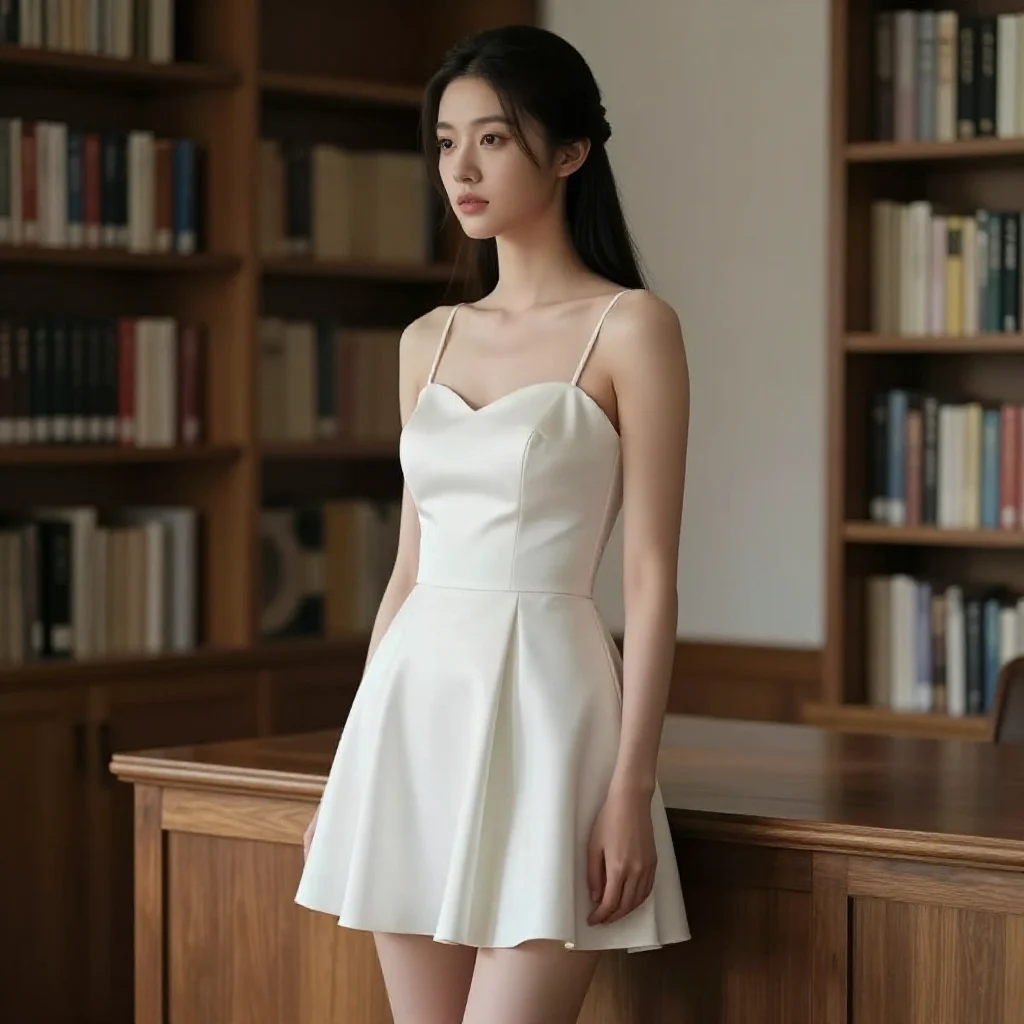 今日份清冷少女感主题图片 0578，杰作，最佳画质，极致细节，照片级写实 , 电影感角色摄影风格