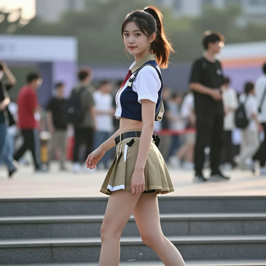 今日份校园风少女感写真主题图片 0603，杰作，最佳画质，极致细节，照片级写实 , 空气感人像风格