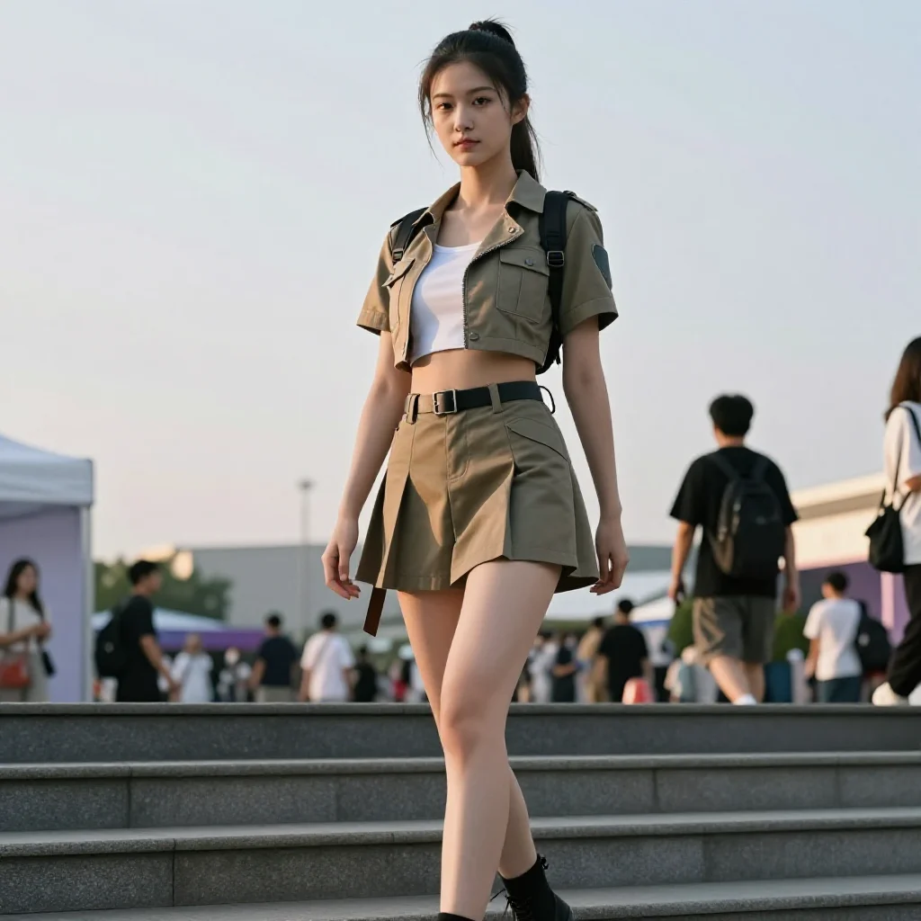 今日份校园风少女感写真主题图片 0606，杰作，最佳画质，极致细节，照片级写实 , 空气感人像风格