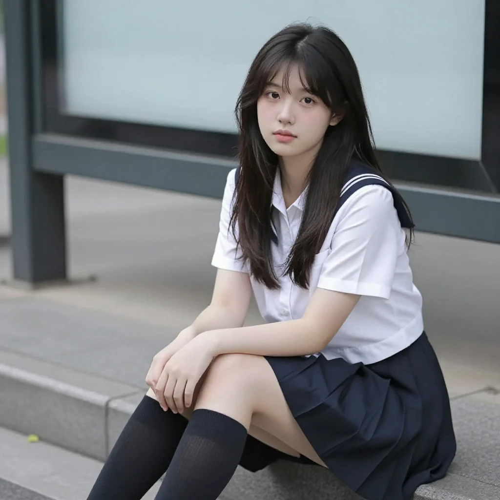 今日份校园风写真主题图片 0661，杰作，最佳画质，极致细节，照片级写实 , 清新校园写真风格