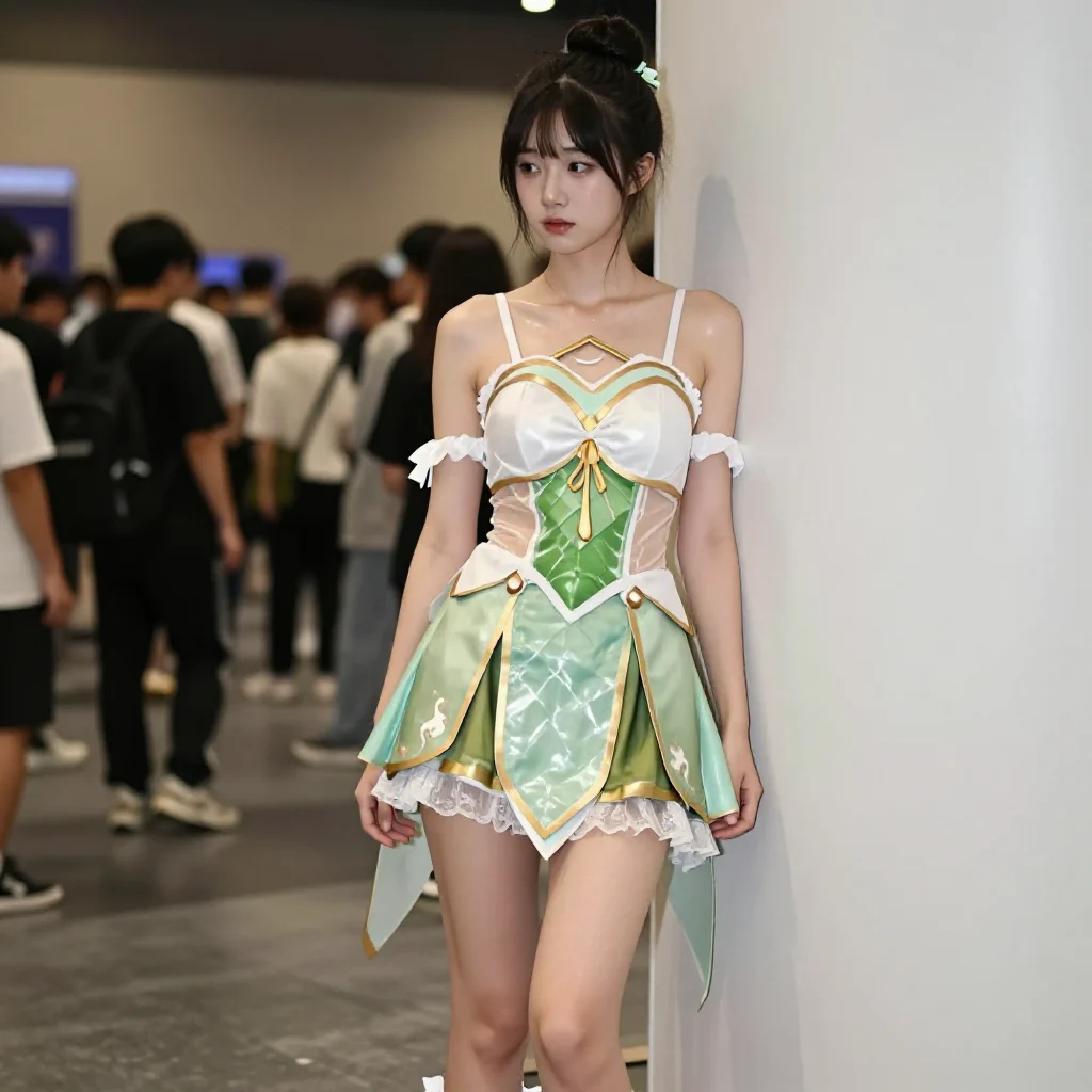 这组cos真的太出片了！主题图片 0662，杰作，最佳画质，极致细节，照片级写实 , 日常随性街拍风格