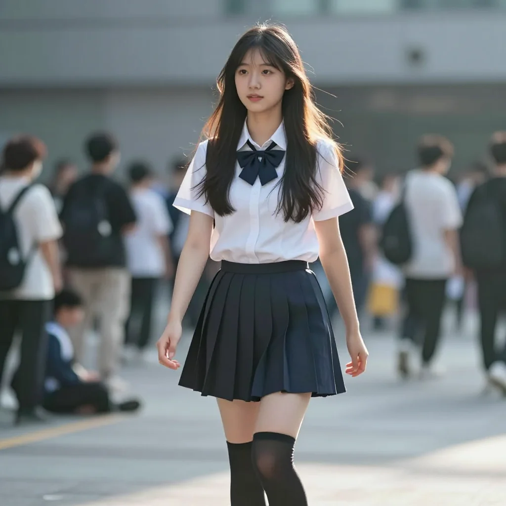 今日份校园风写真主题图片 0764，杰作，最佳画质，极致细节，照片级写实 , 逆光氛围人像风格