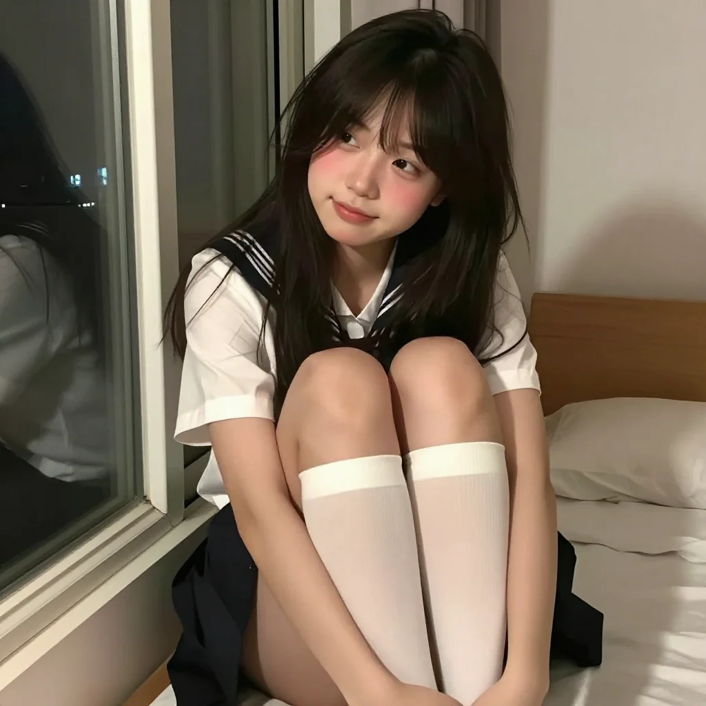 窗边的温柔时光主题图片 0768，杰作，最佳画质，极致细节，照片级写实 , 二次元角色写真风格