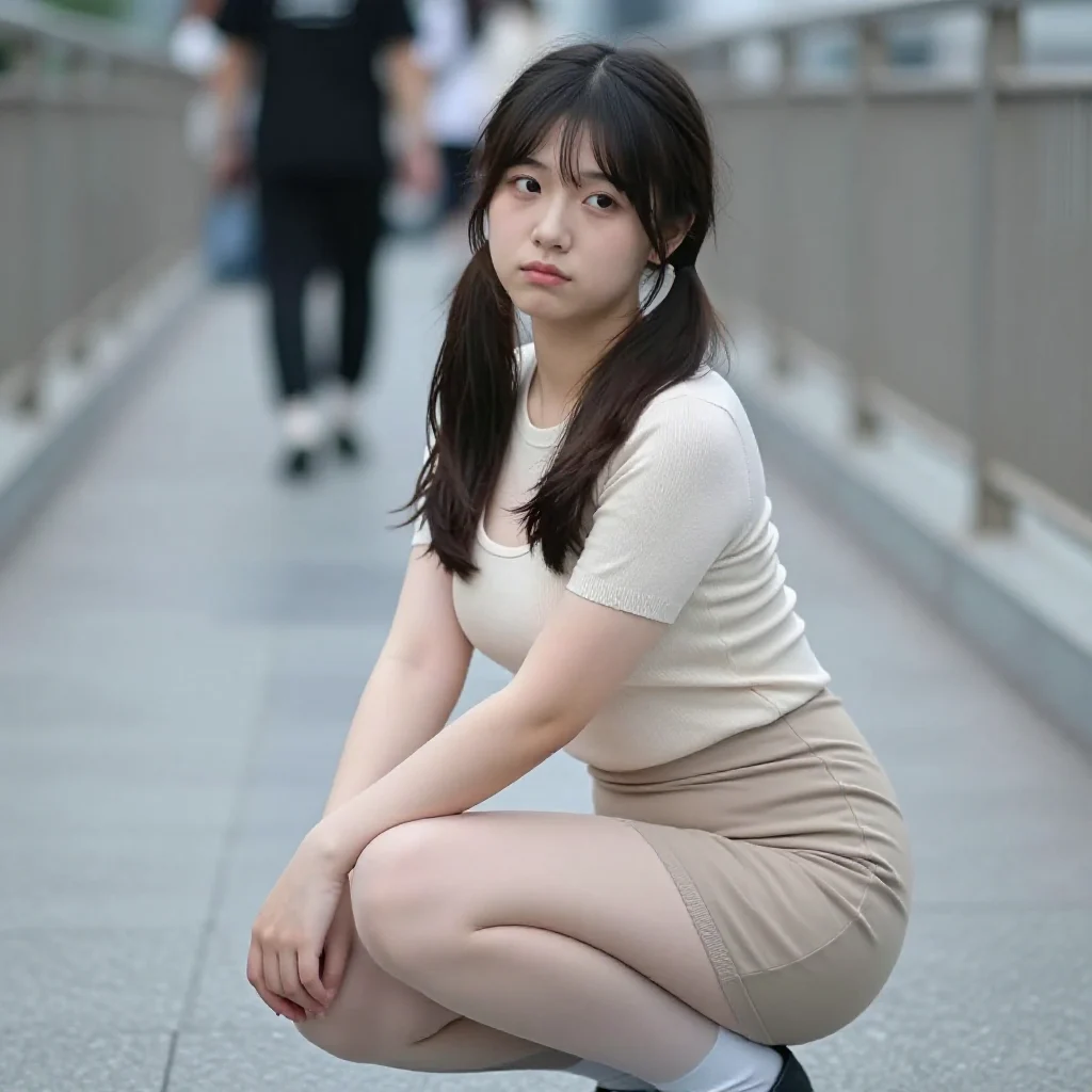 楼梯上的温柔日常主題圖片 0817，杰作，最佳画质，极致细节，照片级写实 , 清透漫展人像风格