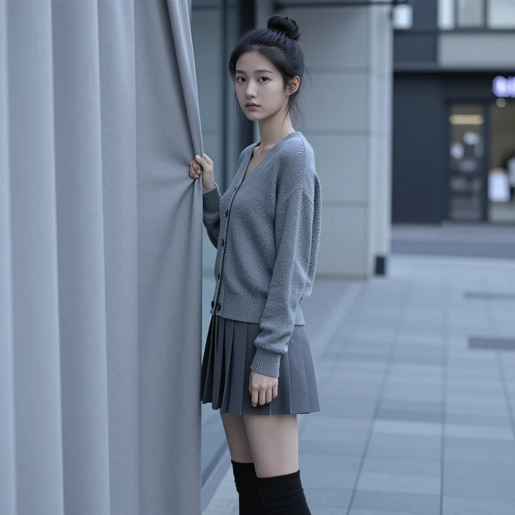 今日份清冷少女感主题图片 0837，杰作，最佳画质，极致细节，照片级写实 , 角色扮演人像摄影风格