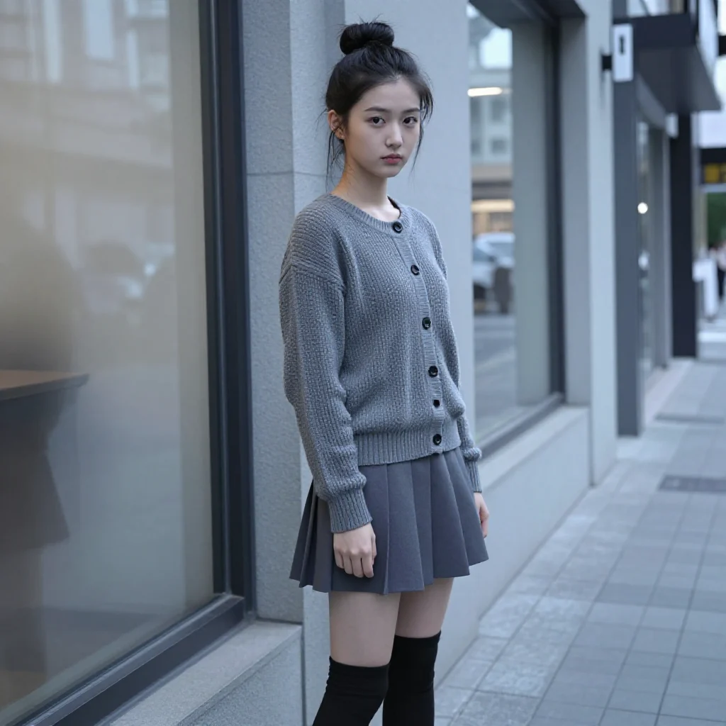 今日份清冷少女感主题图片 0844，杰作，最佳画质，极致细节，照片级写实 , 角色扮演人像摄影风格