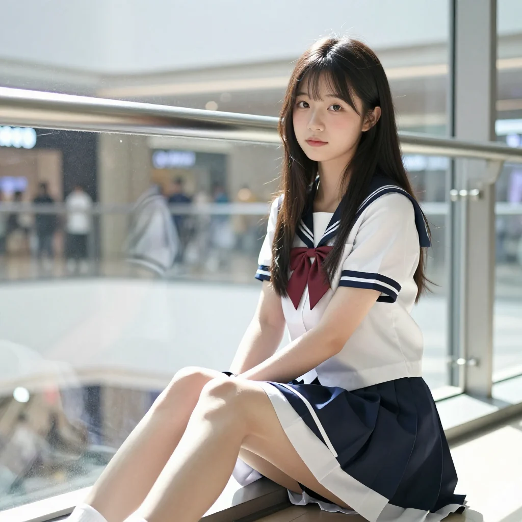 今日份校园写真主题图片 0873，杰作，最佳画质，极致细节，照片级写实 , 展馆自然光写真风格