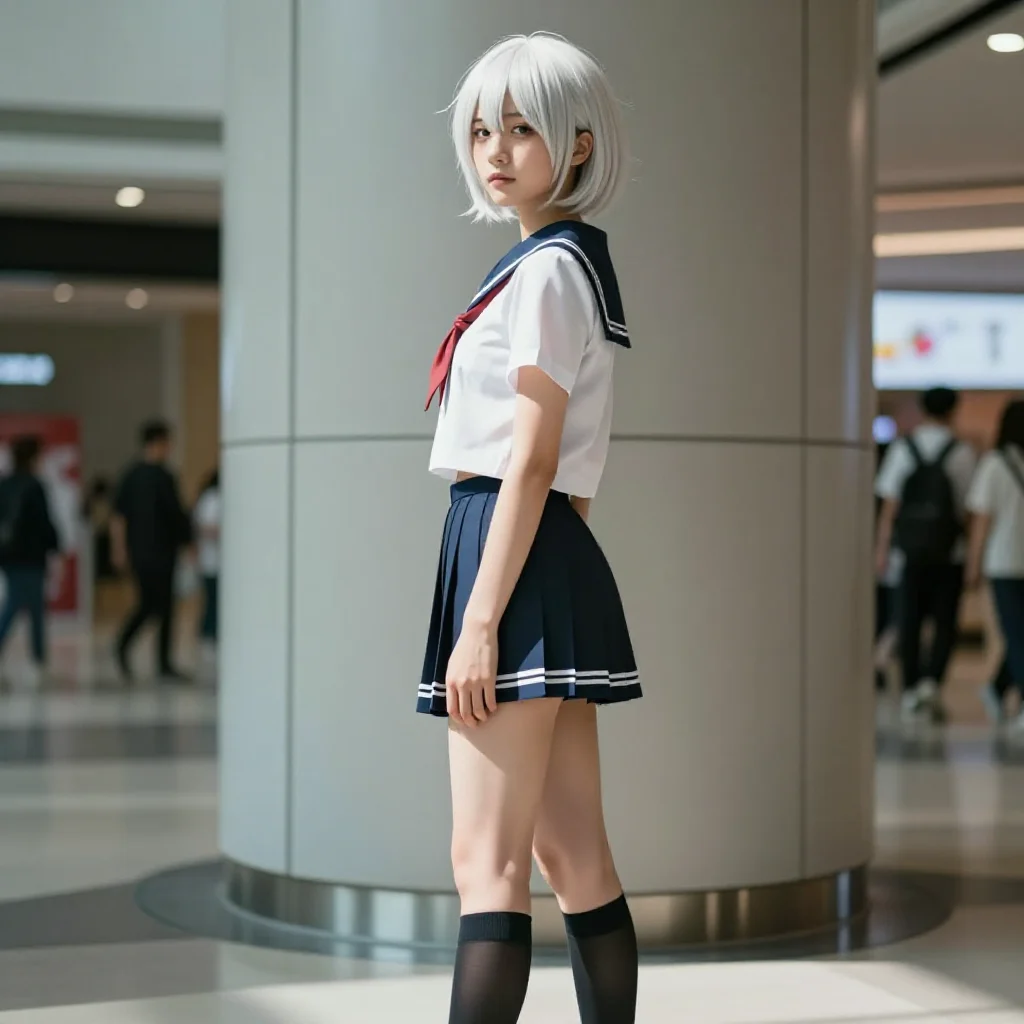 今日份校园风写真主題圖片 0941，杰作，最佳画质，极致细节，照片级写实 , 日系少女感摄影风格