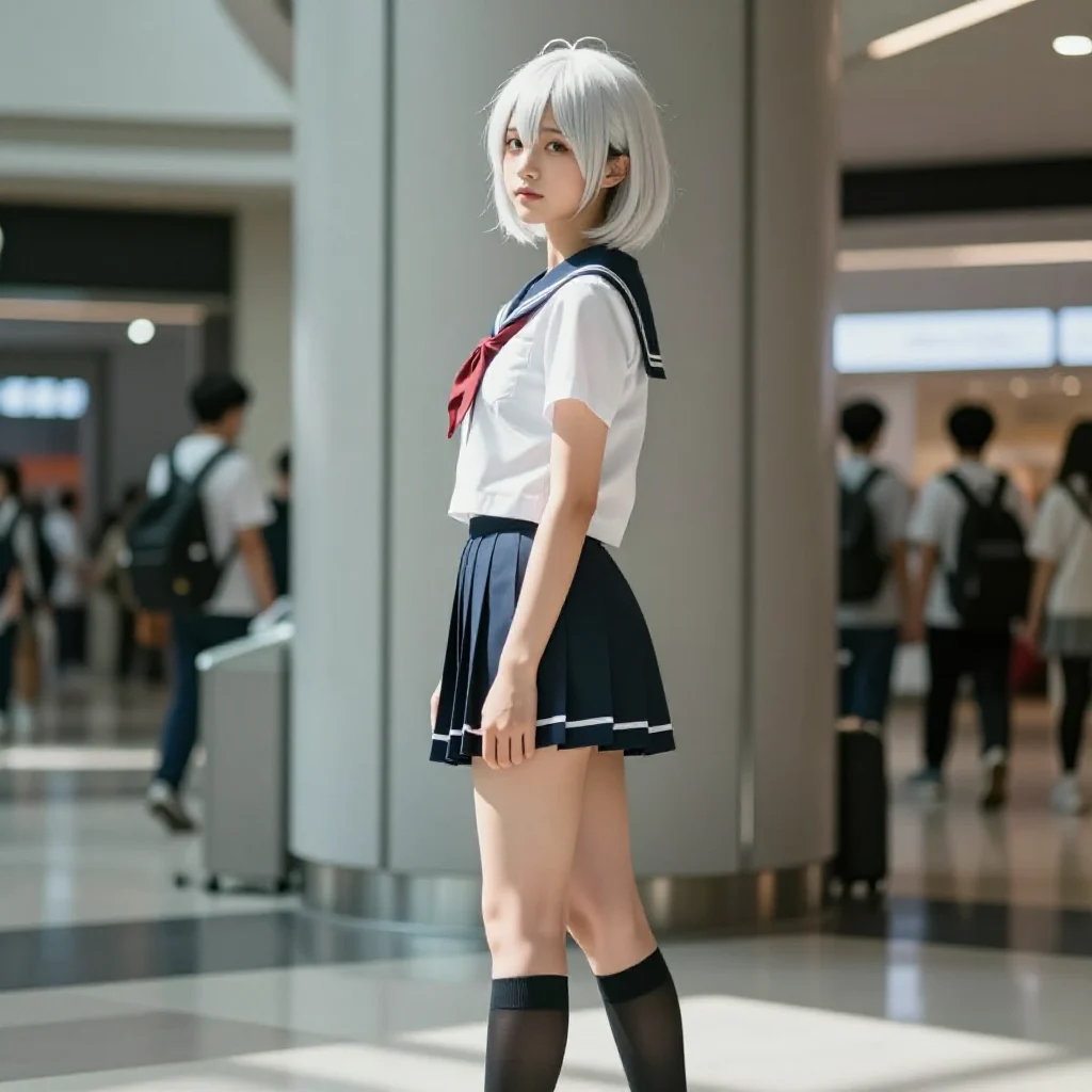 今日份校园风写真主題圖片 0943，杰作，最佳画质，极致细节，照片级写实 , 日系少女感摄影风格