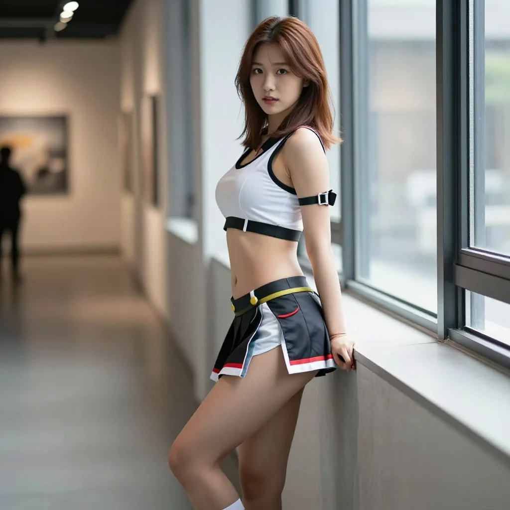 今日份校服少女写真主題圖片 0978，杰作，最佳画质，极致细节，照片级写实 , 窗边私房氛围风