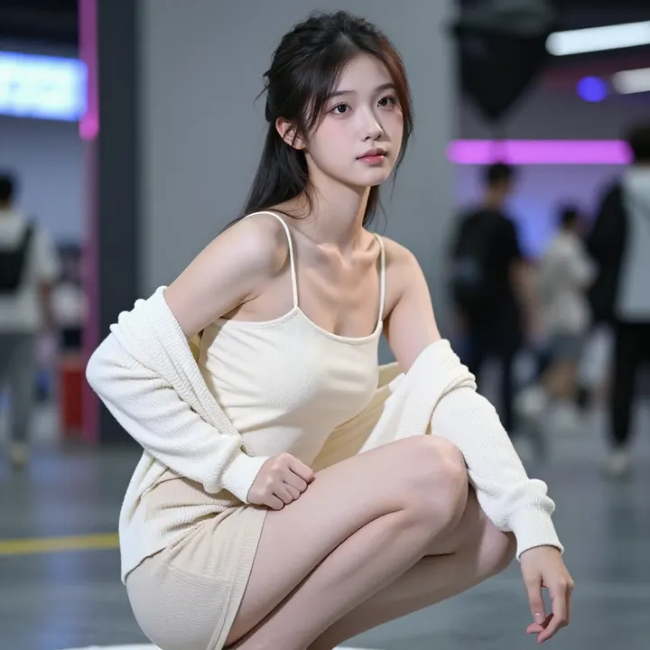 今日份少女感写真主題圖片 0095，杰作，最佳画质，极致细节，照片级写实 , 清透漫展人像风格