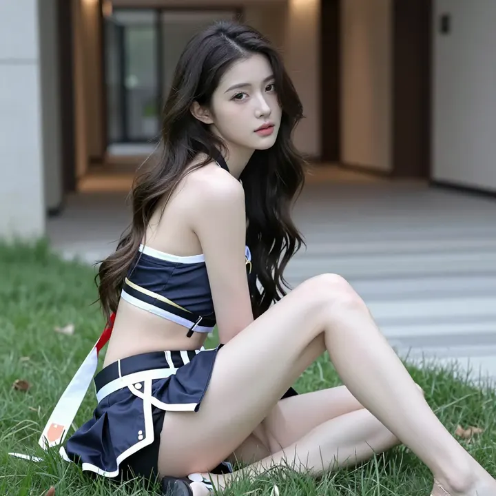 今日份校园风少女写真主題圖片 0104，杰作，最佳画质，极致细节，照片级写实 , 柔光角色人像风格