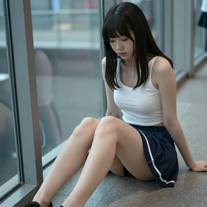 今日份校园少女感主題圖片 0180，杰作，最佳画质，极致细节，照片级写实 , 高细节服装展示风格