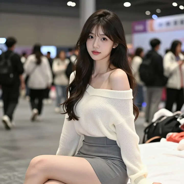 今日份校园风写真主題圖片 0236，杰作，最佳画质，极致细节，照片级写实 , 展馆自然光写真风格