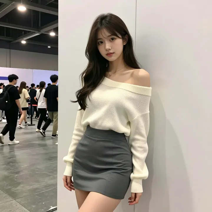 今日份校园风写真主題圖片 0238，杰作，最佳画质，极致细节，照片级写实 , 展馆自然光写真风格