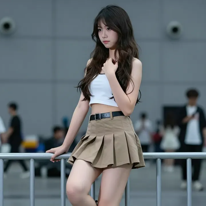 今日份校园少女感主題圖片 0250，杰作，最佳画质，极致细节，照片级写实 , 柔光角色人像风格