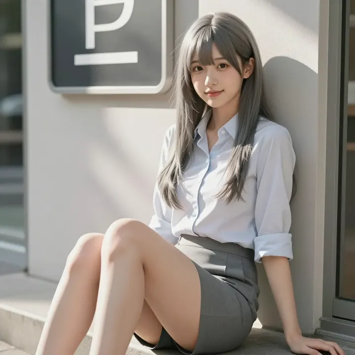 今日份校园少女感主题图片 0317，杰作，最佳画质，极致细节，照片级写实 , 日系动漫角色写真风格