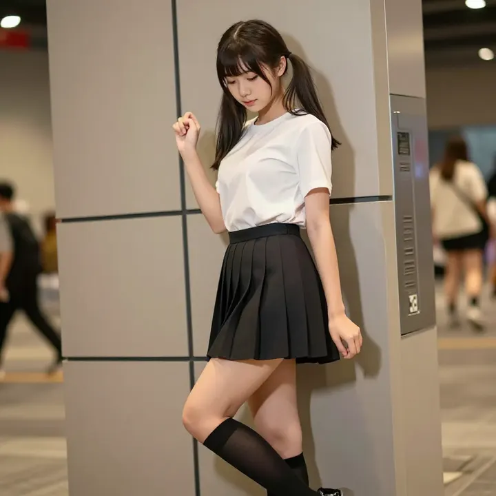 夜色下的少女时光主题图片 0344，杰作，最佳画质，极致细节，照片级写实 , 轻私房写真风格