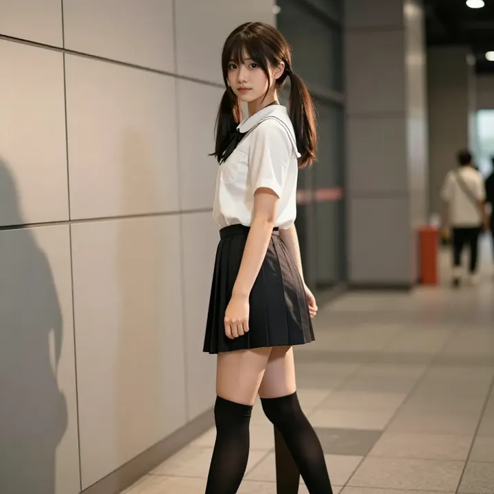 夜色下的少女时光主题图片 0349，杰作，最佳画质，极致细节，照片级写实 , 轻私房写真风格