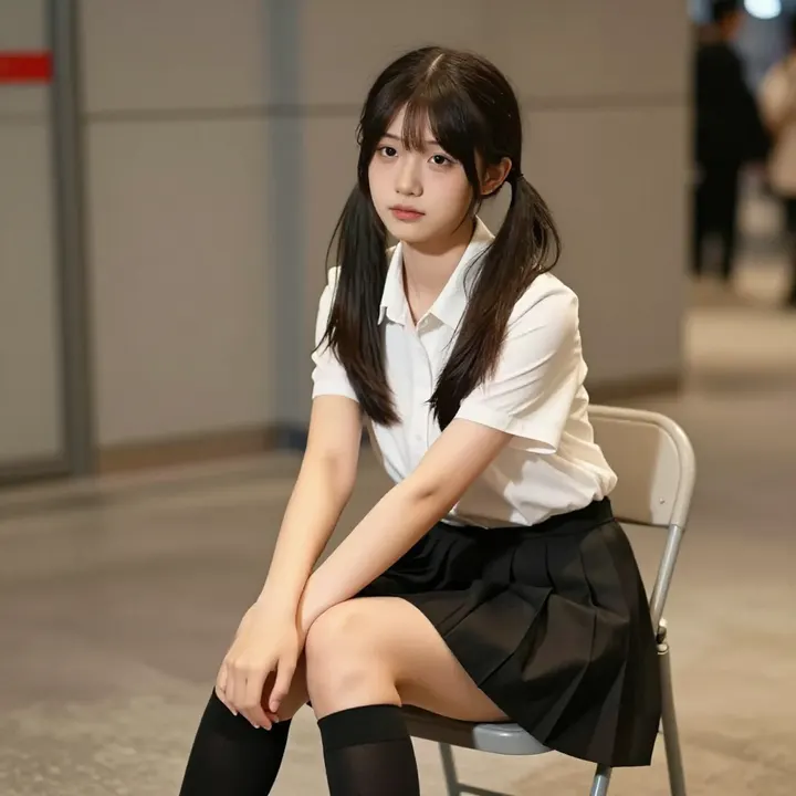 夜色下的少女时光主题图片 0350，杰作，最佳画质，极致细节，照片级写实 , 轻私房写真风格