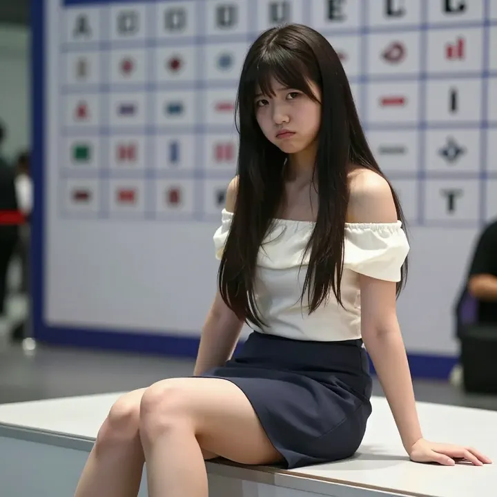 今日份校园少女感主题图片 0381，杰作，最佳画质，极致细节，照片级写实 , 动漫展抓拍风格