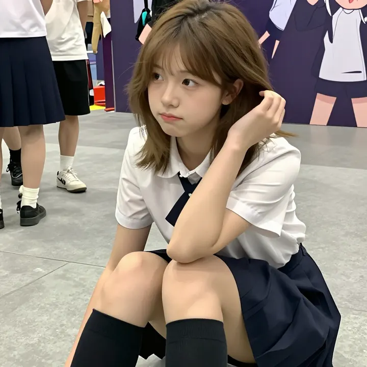 今日份校园写真主题图片 0408，杰作，最佳画质，极致细节，照片级写实 , 清新校园写真风格