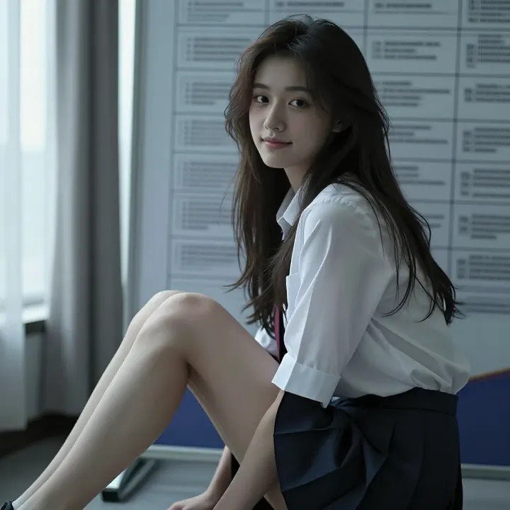 今日份校园风写真主题图片 0417，杰作，最佳画质，极致细节，照片级写实 , 电影感角色摄影风格