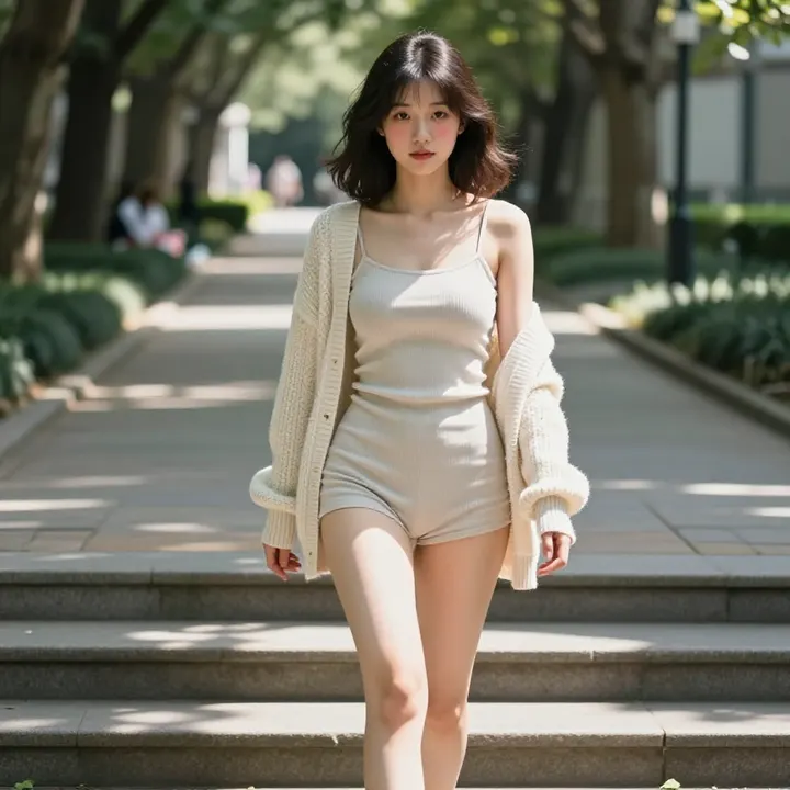 今日份校园风少女感主题图片 0507，杰作，最佳画质，极致细节，照片级写实 , 二次元角色写真风格