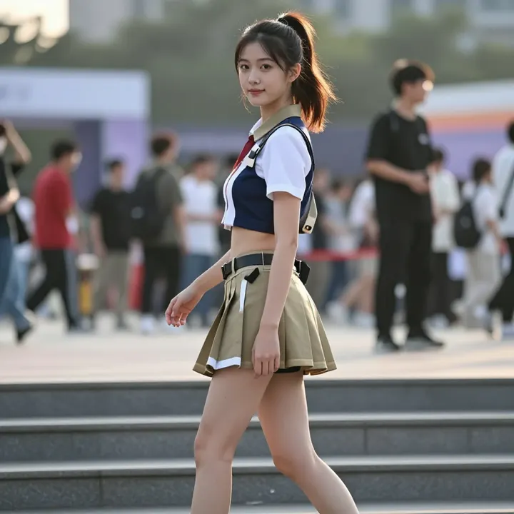 今日份校园风少女感写真主题图片 0603，杰作，最佳画质，极致细节，照片级写实 , 空气感人像风格