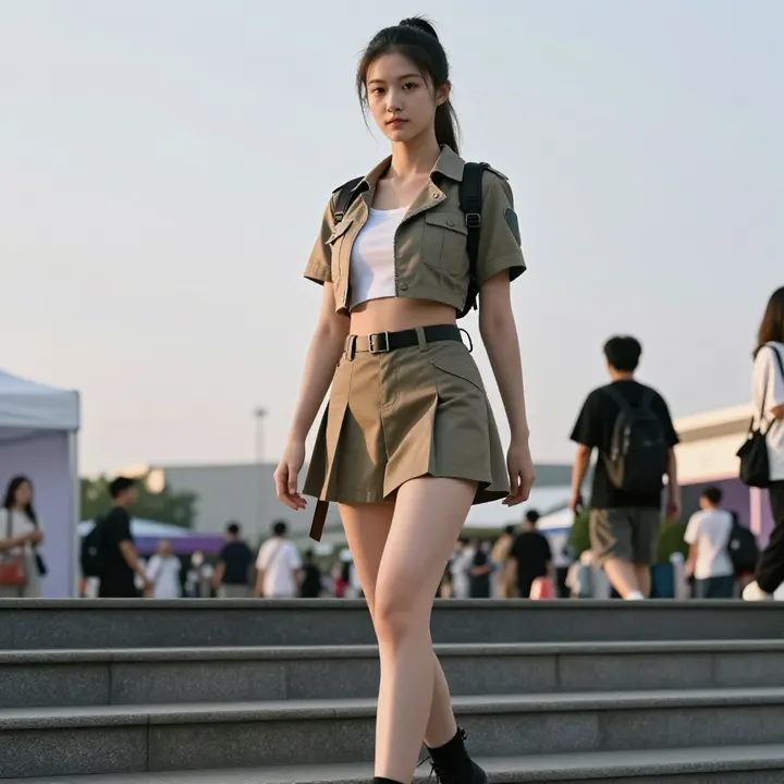 今日份校园风少女感写真主题图片 0606，杰作，最佳画质，极致细节，照片级写实 , 空气感人像风格