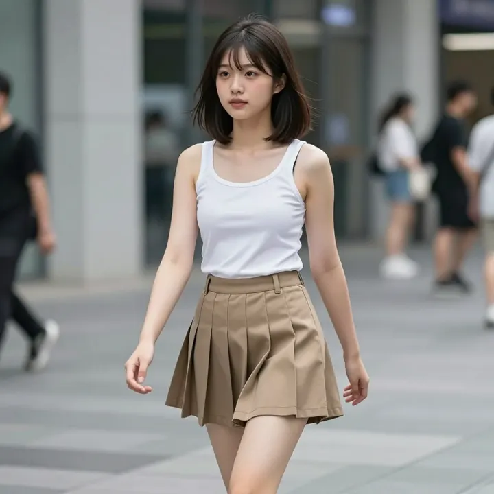 今日份校园少女感主题图片 0624，杰作，最佳画质，极致细节，照片级写实 , 轻私房高级感风格