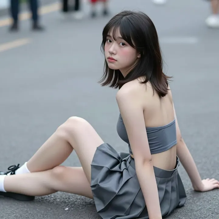 今日份校园少女感主题图片 0625，杰作，最佳画质，极致细节，照片级写实 , 轻私房高级感风格