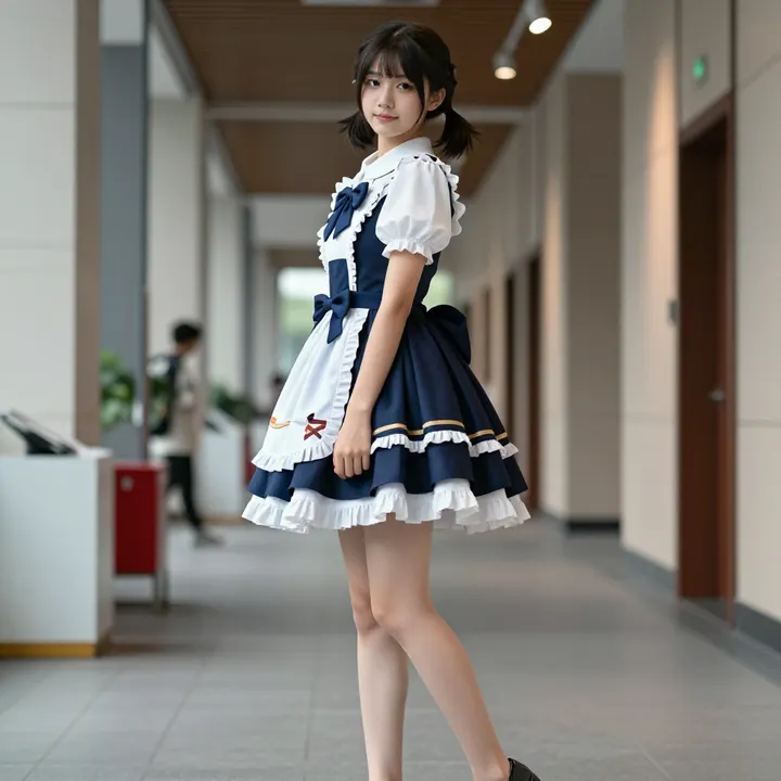 今日份校园少女写真主题图片 0641，杰作，最佳画质，极致细节，照片级写实 , 角色扮演人像摄影风格