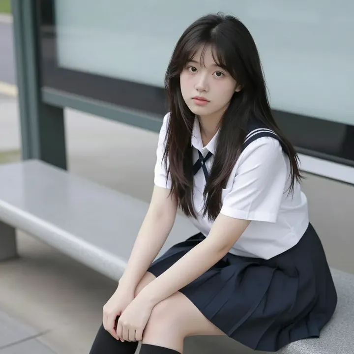 今日份校园风写真主题图片 0658，杰作，最佳画质，极致细节，照片级写实 , 清新校园写真风格