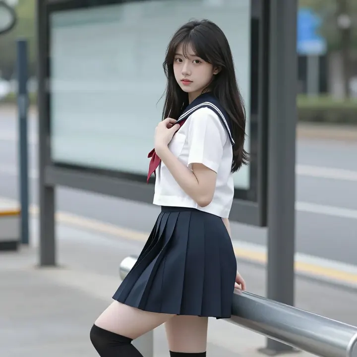 今日份校园风写真主题图片 0660，杰作，最佳画质，极致细节，照片级写实 , 清新校园写真风格