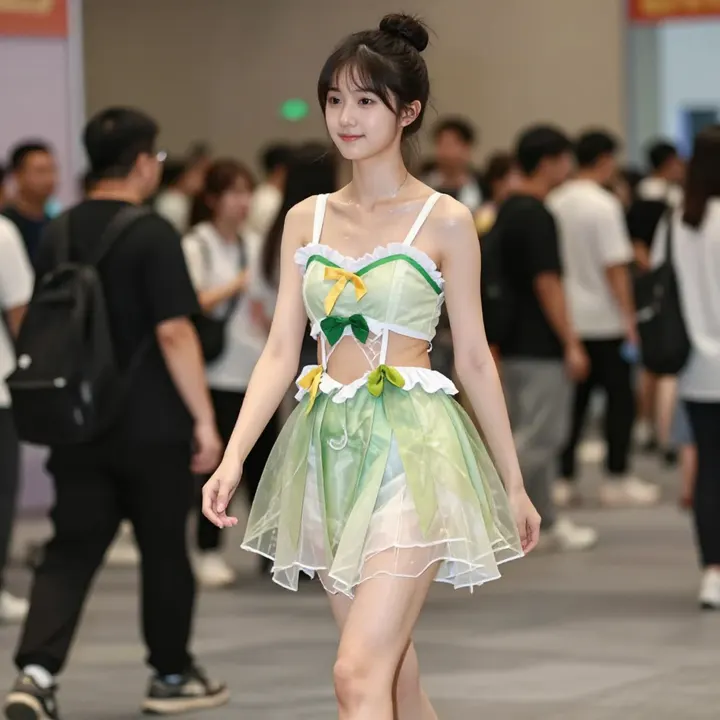 这组cos真的太出片了！主题图片 0669，杰作，最佳画质，极致细节，照片级写实 , 日常随性街拍风格